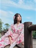 YITUYU艺图语 2025.01.09 和服浴袍 晓晓(4)
